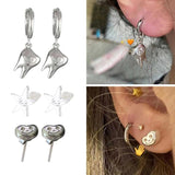 Tooth Leverback Earrings Dental Hygienist Dentist Gift