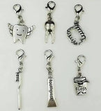 Dental Hygienist Charms Pendant Jewelry Set