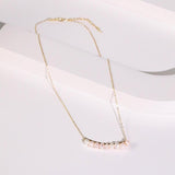 Light Natural Pearl 925 Silver Lady Single Article Necklace