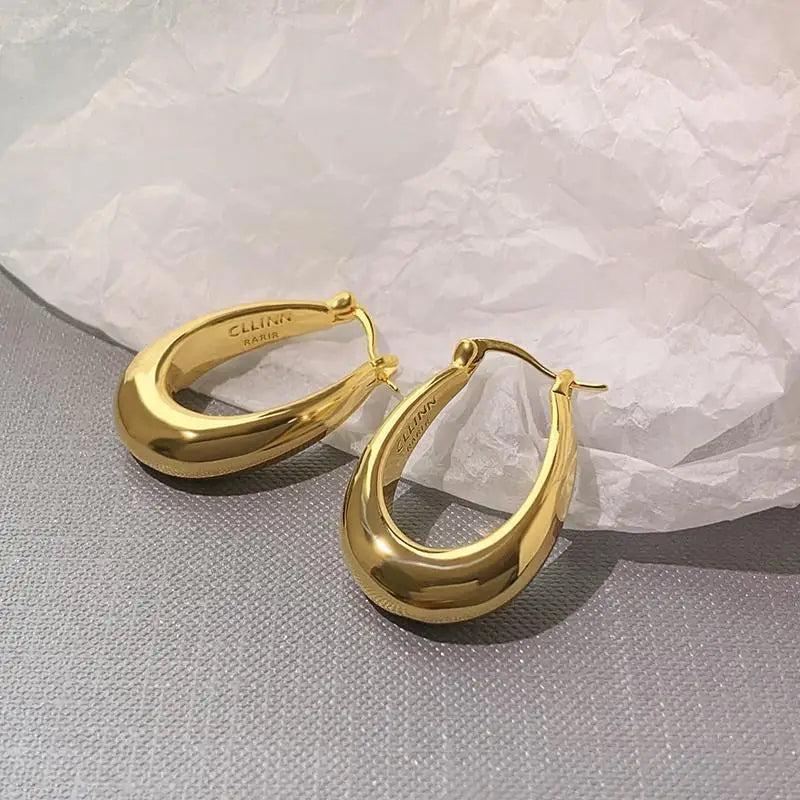 CELI French Vintage Earrings 18K Plated