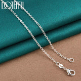 Heart Pendant Necklace 925 Silver for Women