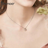 925 Sterling Silver Cat Pendant Necklace for Women SCN188