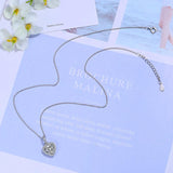 925 Silver Forever Love Heart CZ Pendant