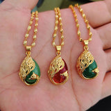 24k 999 Pure Gold Necklace Solid Collarbone Chain Jewelry