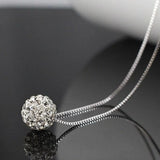 925 Silver Shambhala Short Chain Necklace for Women