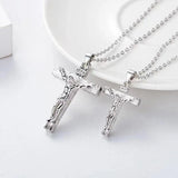 Cross Necklace For Men Women Couple Pendant Jesus Necklace