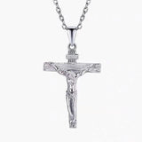 Cross Necklace For Men Women Couple Pendant Jesus Necklace