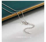 S925 Silver Chain Necklaces for Women Jewelry