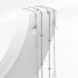 Y2k Double Layer Metal Bodychain for Summer, Sexy Bikini Women Waist Chain