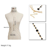 Sexy Copper Sequins Body Chain Jewelry for Women