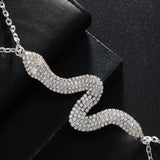 Sexy Snake Chest Chain Necklace Harness Jewelry for Women