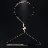Sexy Snake Chest Chain Necklace Harness Jewelry for Women