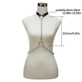 Gothic Body Chain Jewelry Harness Waist Belly Belt Punk Accessory