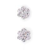 Flower Crystal Chest Stickers Neck Jewelry for Women