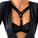 Ingesight.Z Sexy Cross Bondage Lingerie Elastic Harness