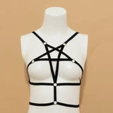 Ingesight.Z Sexy Cross Bondage Lingerie Elastic Harness