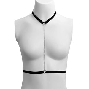 Sexy Elastic Belt Band Belly Neck Chain for Women Body Bikini