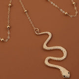 Sexy Stretch Snake Long Leg Chain Y2k Body Jewelry For Women