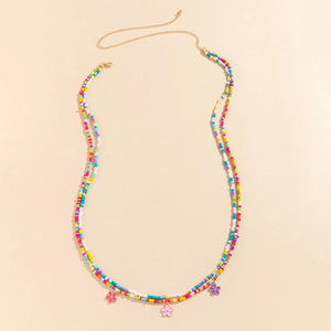 Acrylic Boho Beaded Belly Chain Necklace Multicolor Waist Belt Sexy