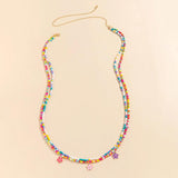 Acrylic Boho Beaded Belly Chain Necklace Multicolor Waist Belt Sexy