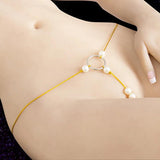 Body Chain Pearl Panties Erotic Flirt Supplies