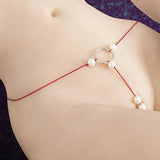 Body Chain Pearl Panties Erotic Flirt Supplies