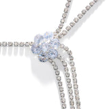 Stonefans Folwer Shoulder Chain Wedding Necklace Jewelry