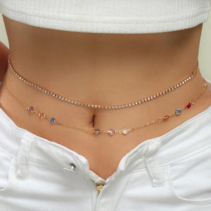 Women Sexy Chain Bikini Beach Body Chain Vintage Charm Jewelry