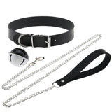 Sexy Harajuku PU Leather Ball Pendant Choker Necklace