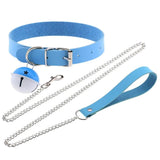 Sexy Harajuku PU Leather Ball Pendant Choker Necklace