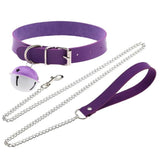 Sexy Harajuku PU Leather Ball Pendant Choker Necklace