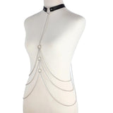 Sexy Body Chain Harness Women Metal Punk Style Nightclub