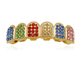 Crystal Zircon Teeth Grillz Hip Hop Dental Grills