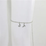 Metal Custom Letter Garter Leg Thigh Chain Body Jewelry for Women