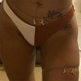 Metal Custom Letter Garter Leg Thigh Chain Body Jewelry for Women