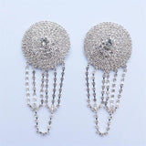 Rhinestone Bra Chain Nipple Cover Jewelry