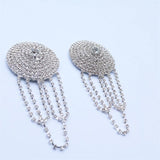 Rhinestone Bra Chain Nipple Cover Jewelry