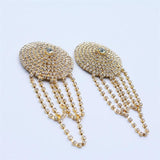 Rhinestone Bra Chain Nipple Cover Jewelry