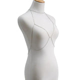 Body Chain Jewelry Body Harness Chain Bra Top Chest Waist Belt Witch Gothic Punk