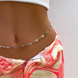Colorful Heart Waist Chain for Women Girl