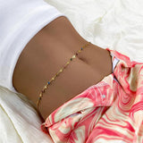 Colorful Heart Waist Chain for Women Girl