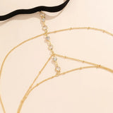 Bohemian Leg Thigh Chain Long Tassel Multilayer Ad