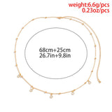 Sexy Crystal Glass Belly Belt Waist Chain Women Summer Beach Bikinis Accessories