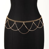 Rhinestone Belly Chain Belt Body Chain for Women