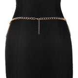 Rhinestone Belly Chain Belt Body Chain for Women