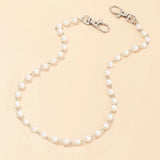 Sexy Pearl Waist Chain Key Chain Rock Punk Trousers Hipster Keychains