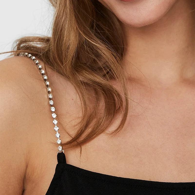 Stonefans Rhinestone Body Jewelry Bra