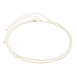2Pcs/Set Boho Snake Chain Waist Belt Body Jewelry Summer Accessories