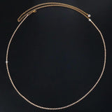 Stonefans Rhinestone Waist Belly Chain for Women