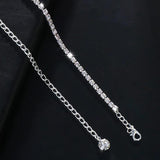 Stonefans Rhinestone Waist Belly Chain for Women